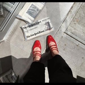 Carel Paris Kina patent red, eu38